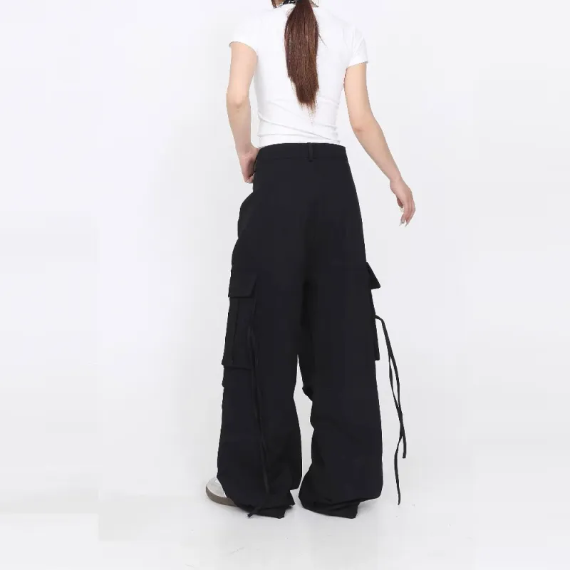 GBXM Cargo Pants Unisex Black-7