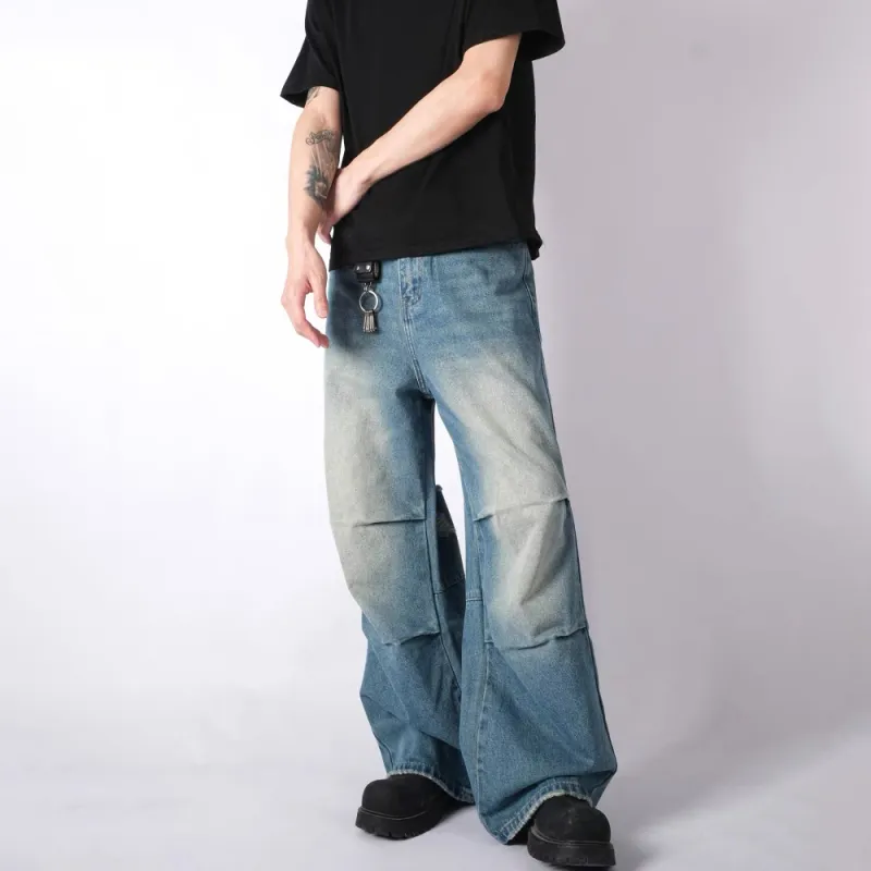 GBXM Jeans Unisex Vintage Blue-4