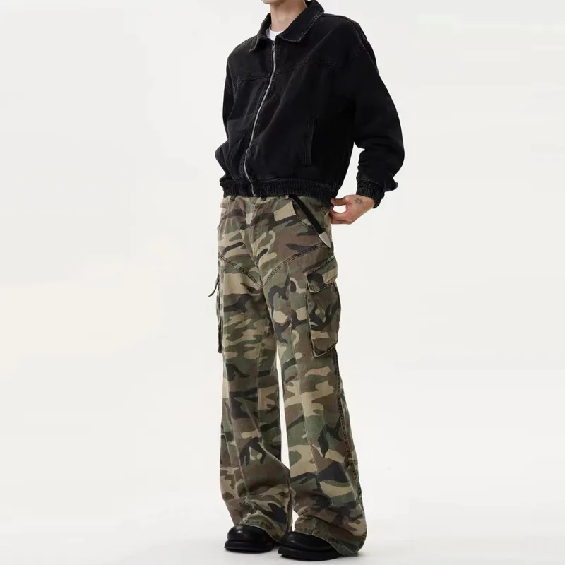 GBXM Casual Pants Unisex Camouflage-3