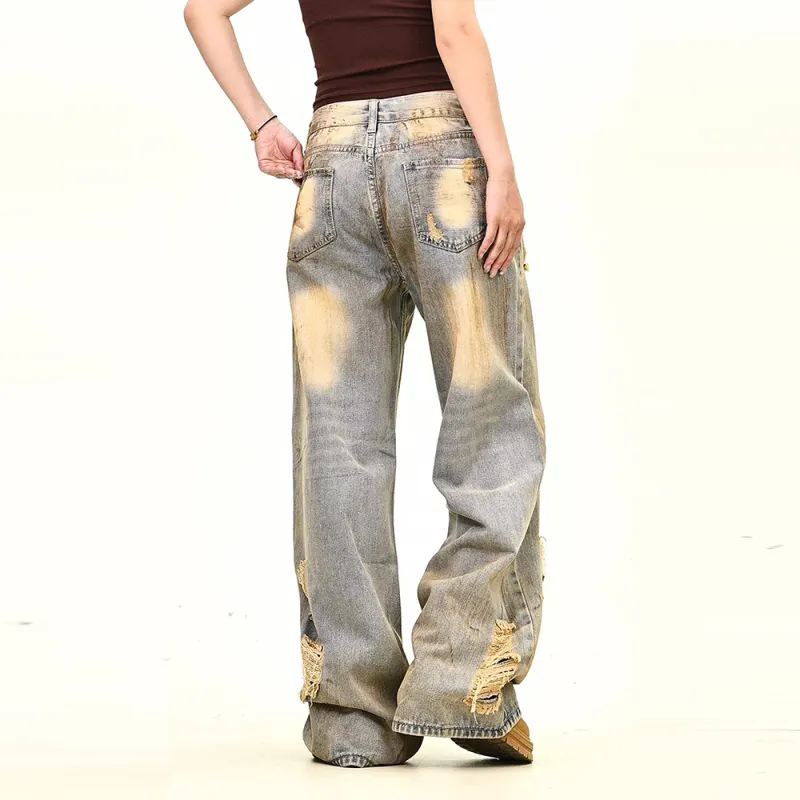 GBXM Jeans Unisex Coffee-6