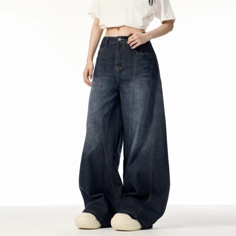 WELTER EXPERIMENT Jeans Unisex Dark Blue-4