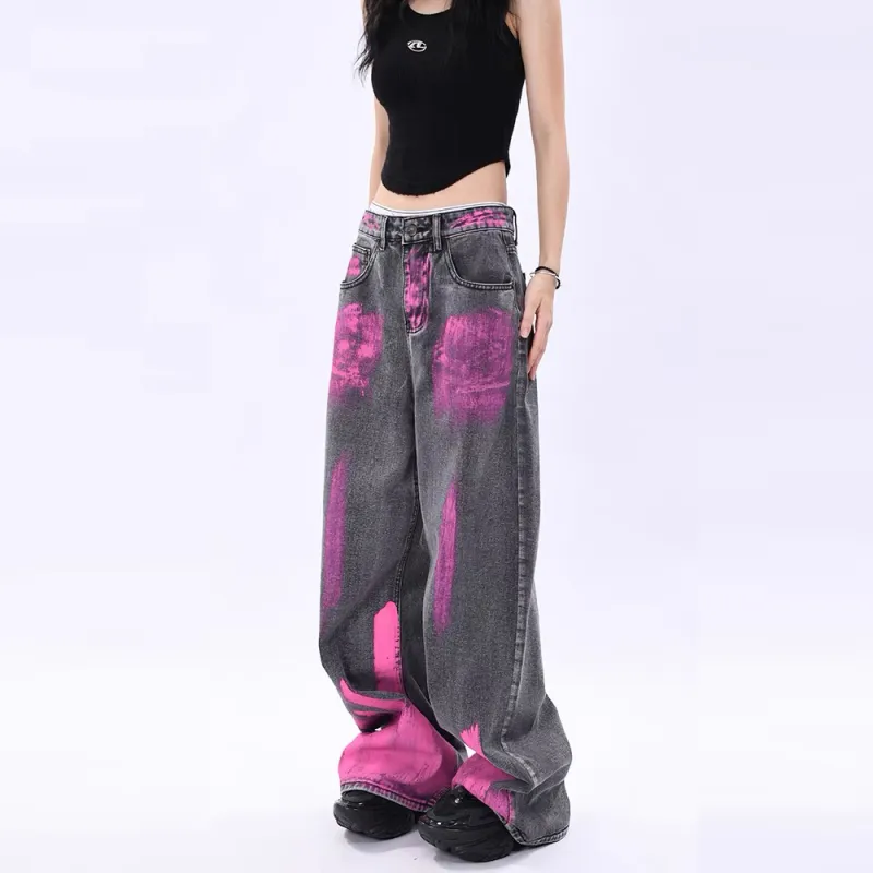 GBXM Jeans Unisex Gray-5