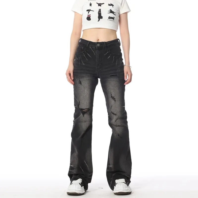 GBXM Jeans Unisex Black-3