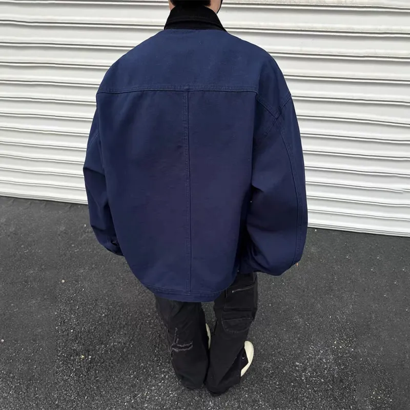 GBXM Denim Jacket Unisex Dark Blue-5