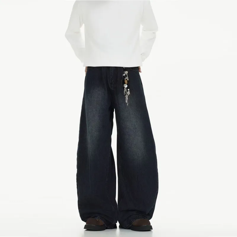 GBXM Jeans Unisex Washed Black-6