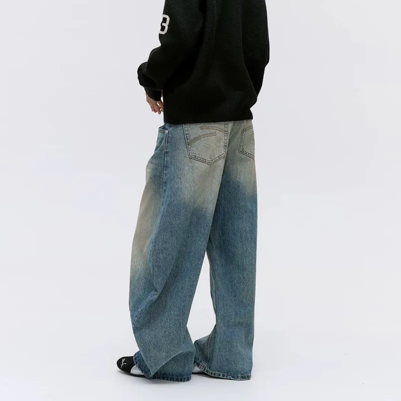 GBXM Jeans Unisex Vintage Blue-5