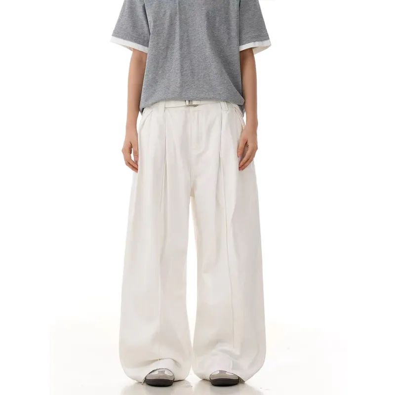 GBXM Casual Pants Unisex White-3