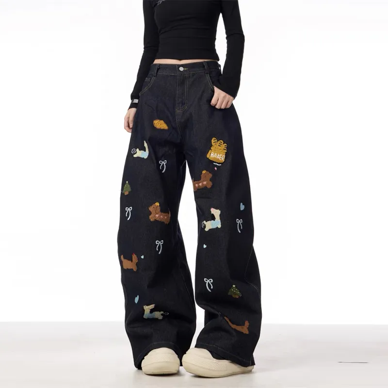 GBXM Jeans Unisex Black-2