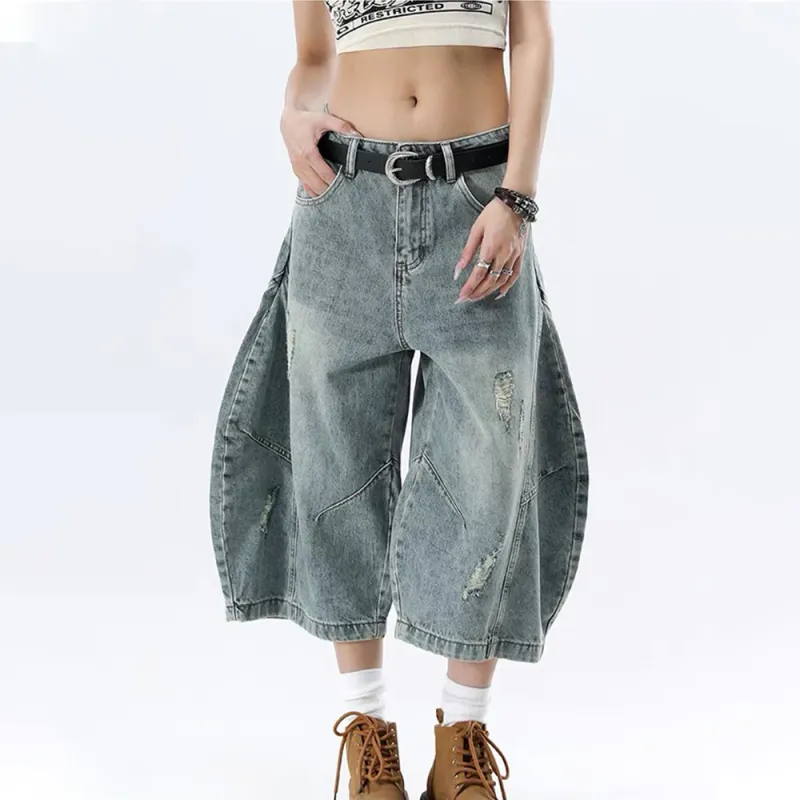 GBXM Denim Shorts Unisex-7