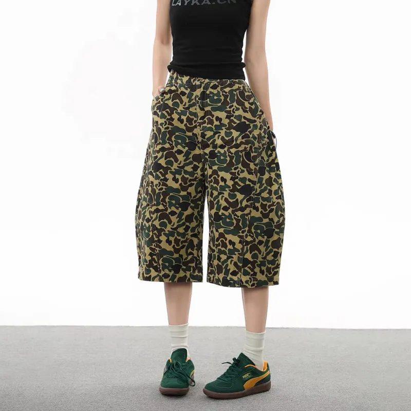 GBXM Casual Shorts Unisex Green-2