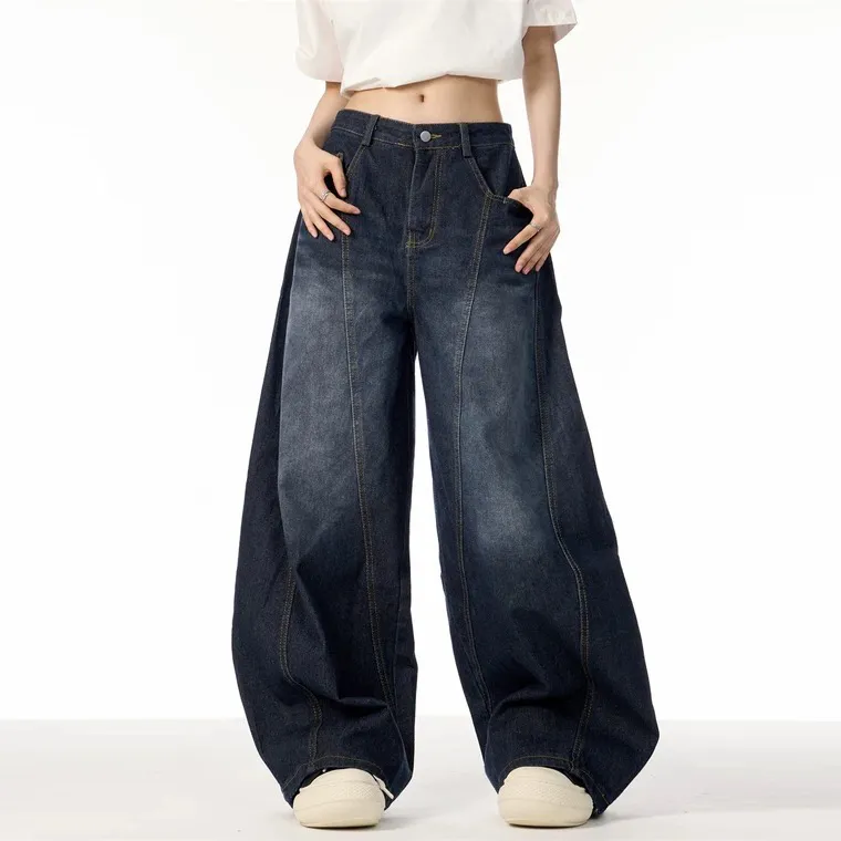 WELTER EXPERIMENT Jeans Unisex Dark Blue-3