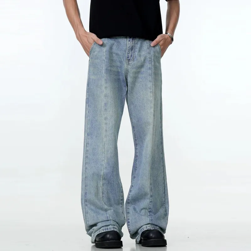 GBXM Jeans Unisex Washed Blue-4