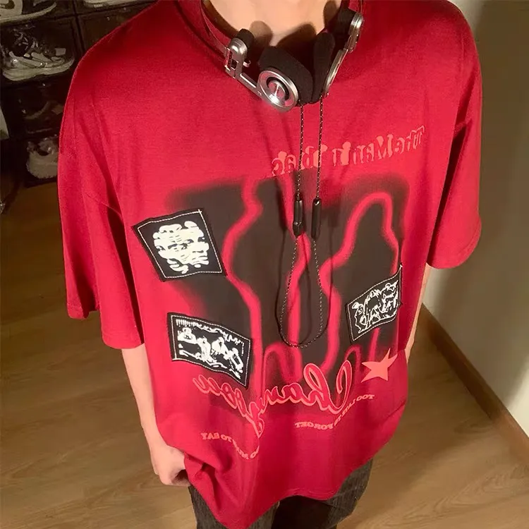 PAINT STAIN T Shirts Unisex-9