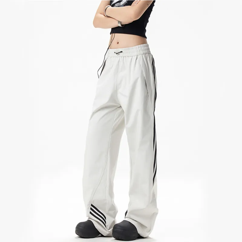 PAINT STAIN Casual Pants Unisex Classic Black-11