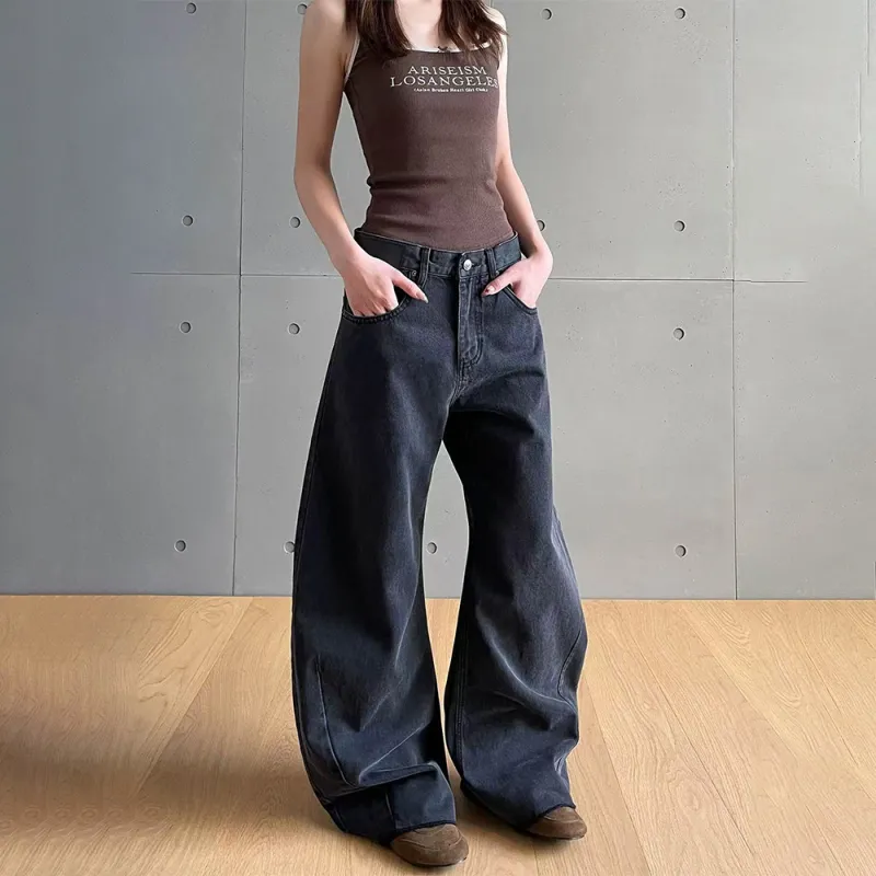 GBXM Jeans Unisex Black-4