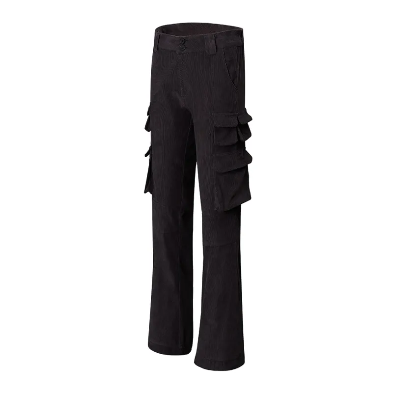 GBXM Cargo Pants Unisex Black-1