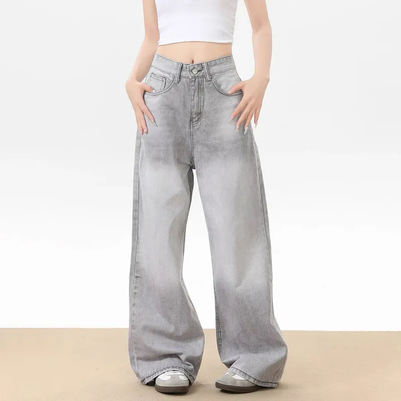 GBXM Jeans Unisex Gray-4