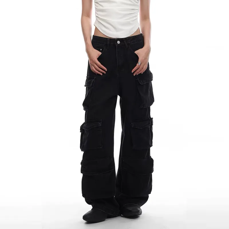 GBXM Jeans Unisex Black-6