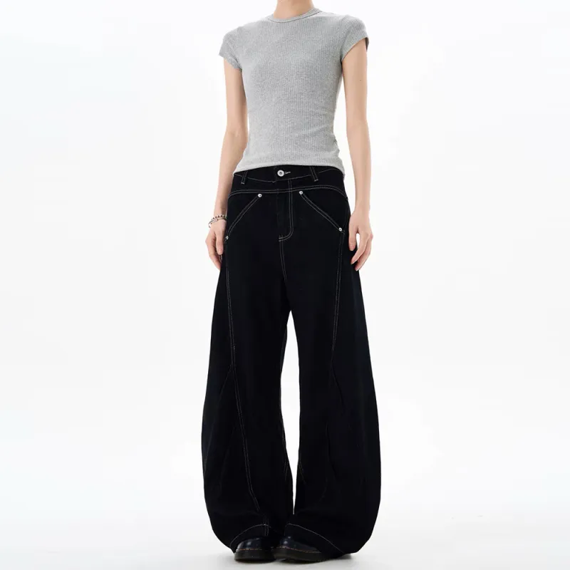 GBXM Jeans Unisex Black-7