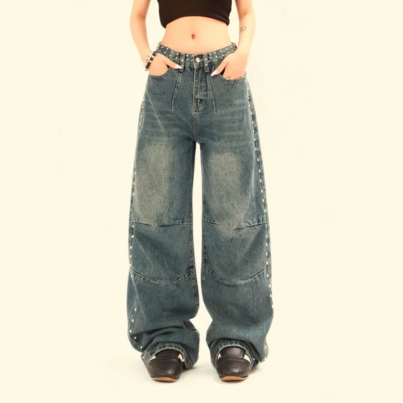 GBXM Jeans Unisex Blue-3