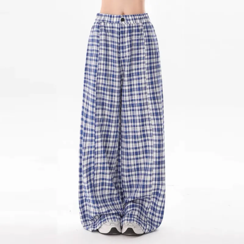 GBXM Casual Pants Unisex Blue-3