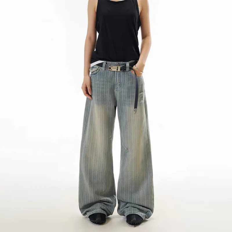 GBXM Jeans Unisex Gray-7