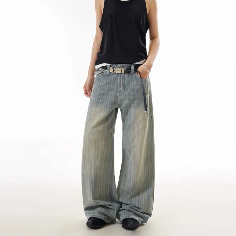 GBXM Jeans Unisex Gray-3