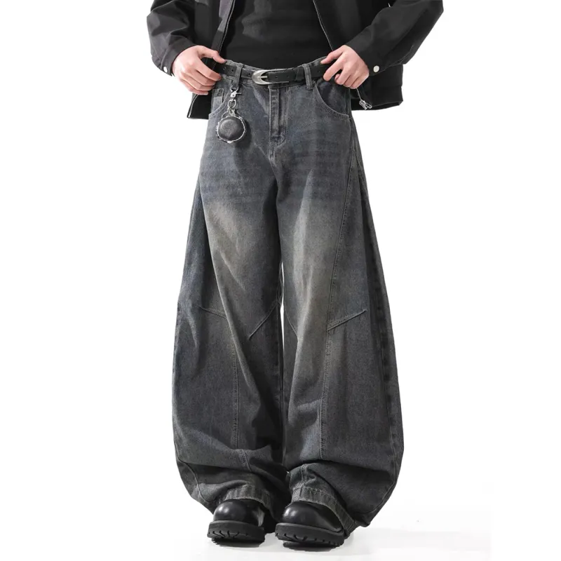 GBXM Jeans Unisex Vintage Blue-4