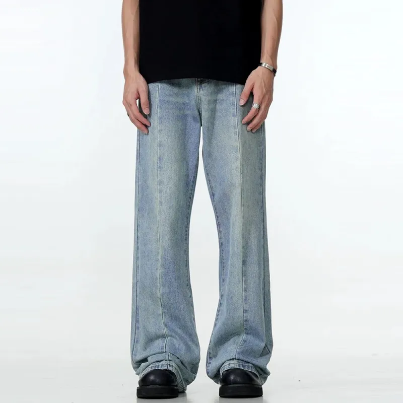 GBXM Jeans Unisex Washed Blue-3