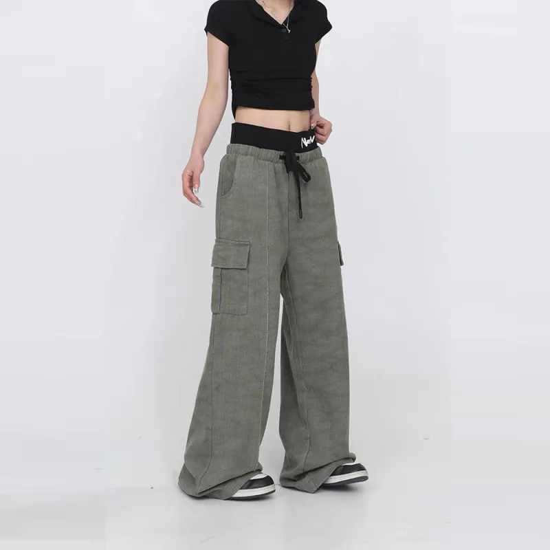 GBXM Casual Pants Unisex Green-2