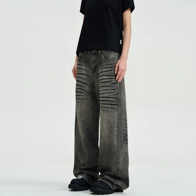 GBXM Jeans Unisex Smoke Gray-3