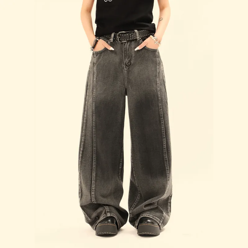 GBXM Jeans Unisex Gray-3
