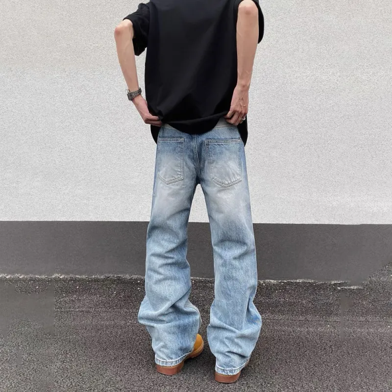 GBXM Jeans Unisex Washed Blue-6