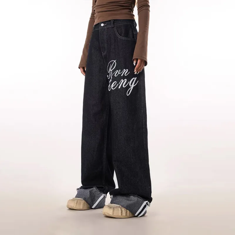GBXM Jeans Unisex Black-5