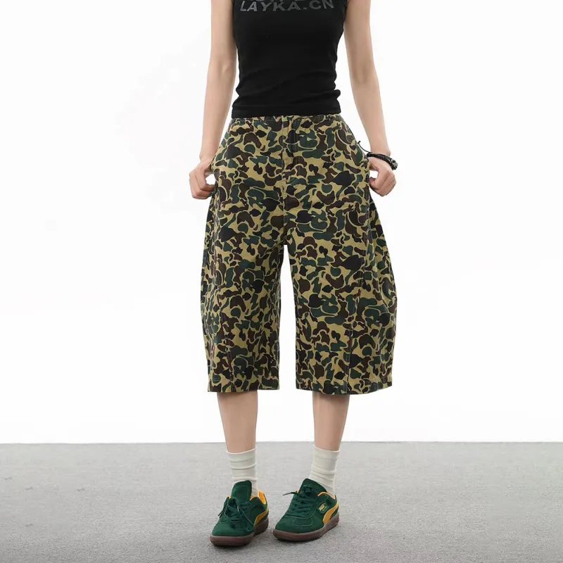 GBXM Casual Shorts Unisex Green-3
