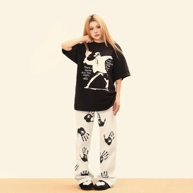 GWAF Jeans Unisex White-2