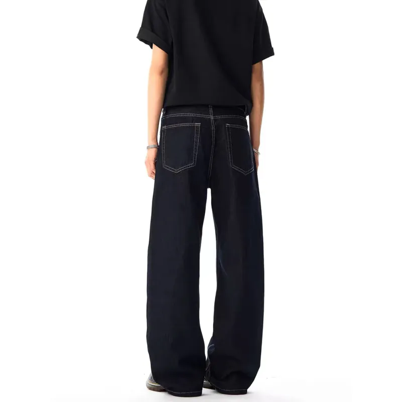 GBXM Jeans Unisex Black-3