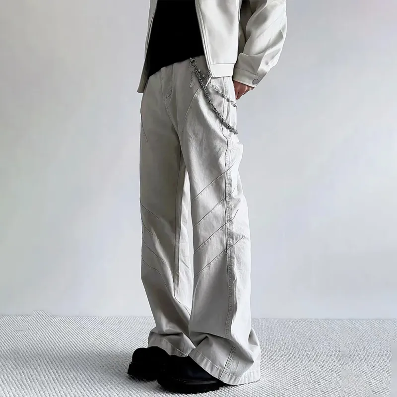 GBXM Casual Pants Unisex White-3