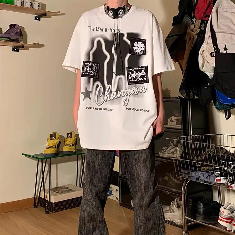 PAINT STAIN T Shirts Unisex-3