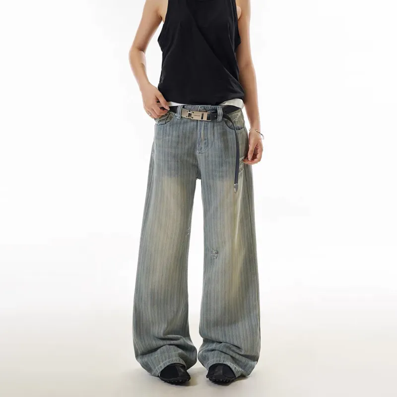 GBXM Jeans Unisex Gray-5