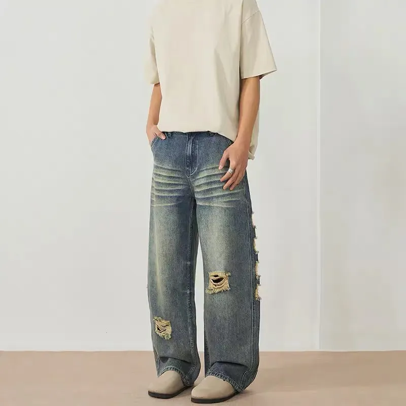 GBXM Jeans Unisex Vintage Blue-3