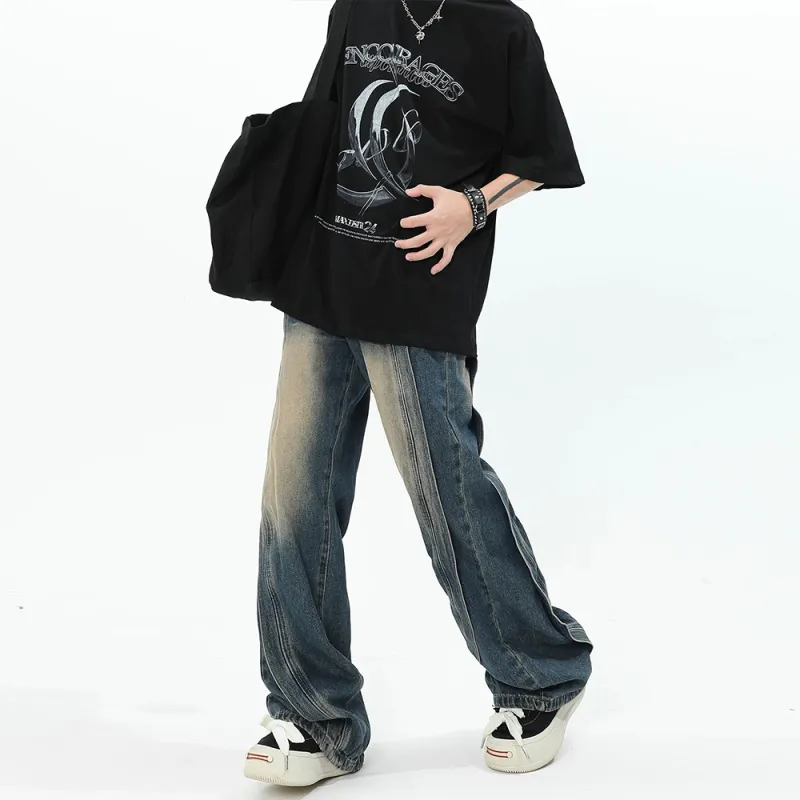 GBXM Jeans Unisex Blue-5