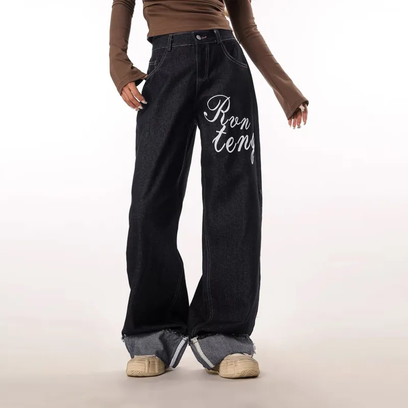 GBXM Jeans Unisex Black-3