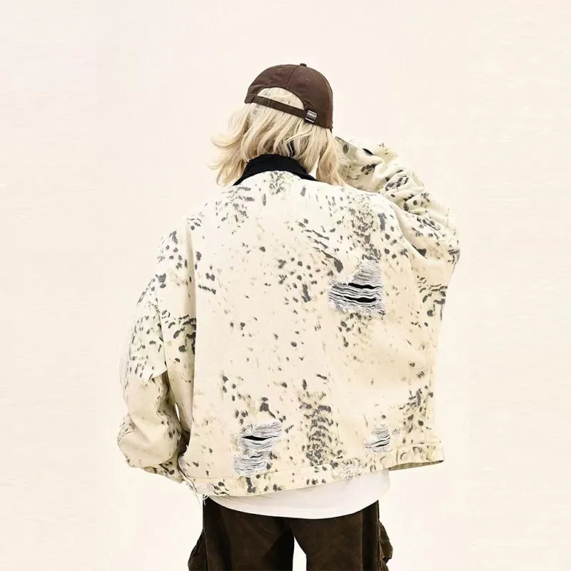GBXM Jackets Coats Unisex Dirty White-2