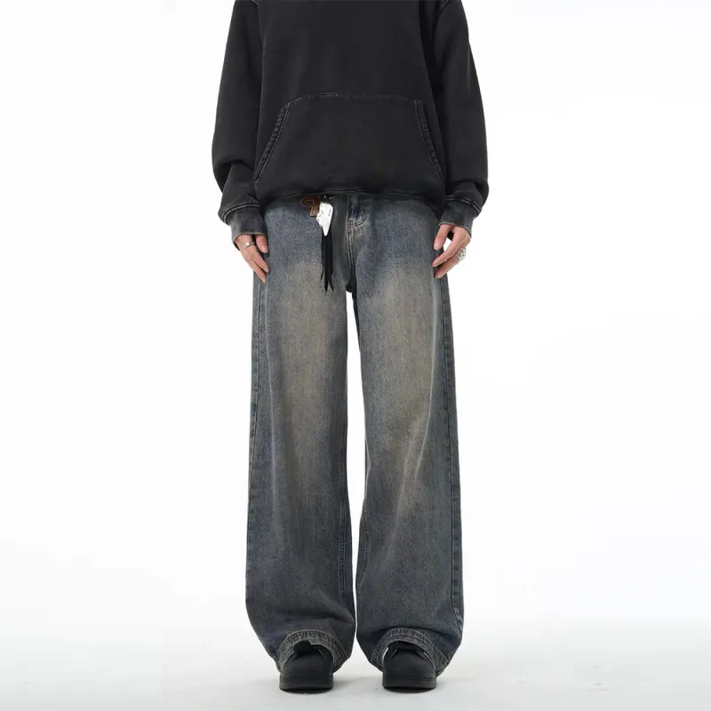 GBXM Jeans Unisex Nostalgic Gray blue-3