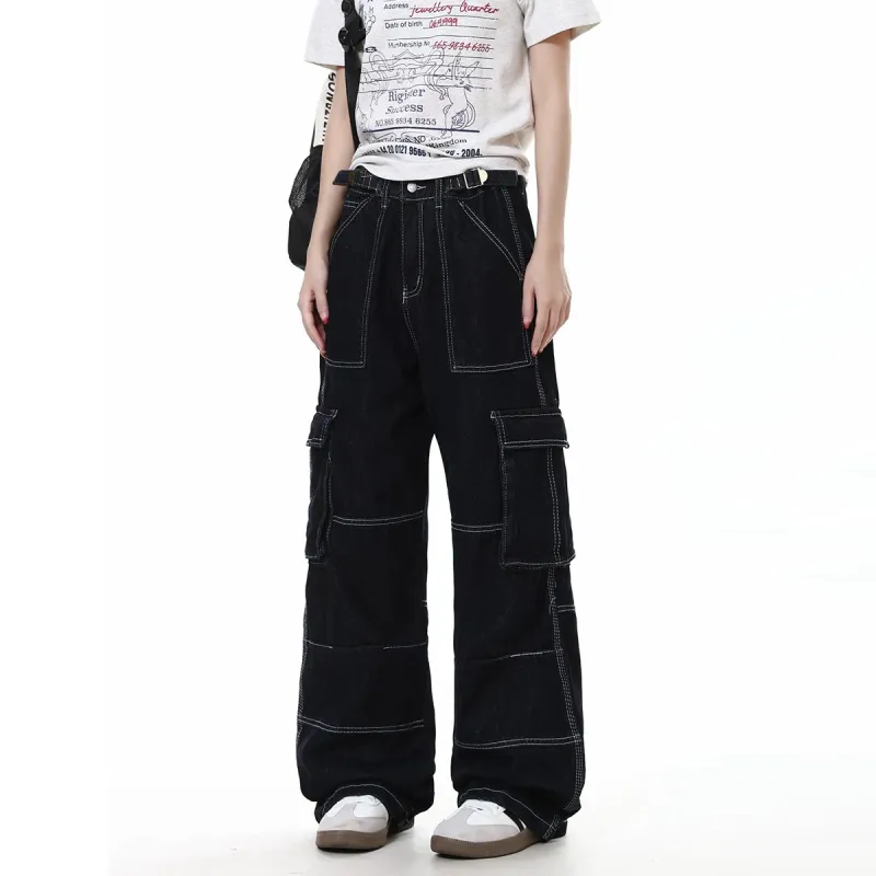 GBXM Jeans Unisex Dark Blue-3