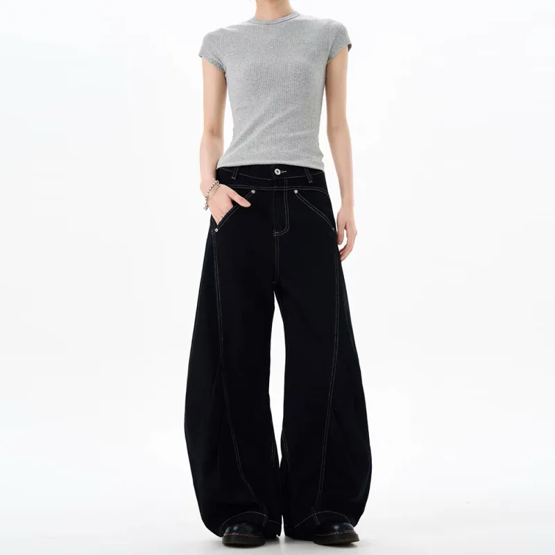 GBXM Jeans Unisex Black-5