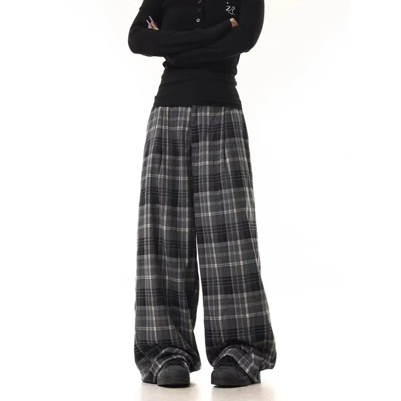 GBXM Casual Pants Unisex Gray-3