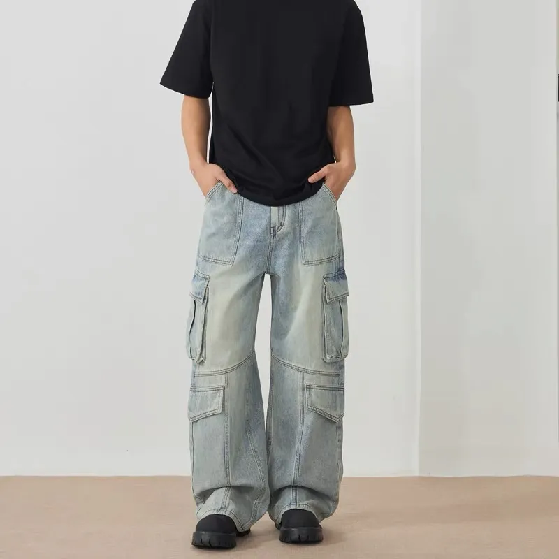 GBXM Jeans Unisex Light Blue-3