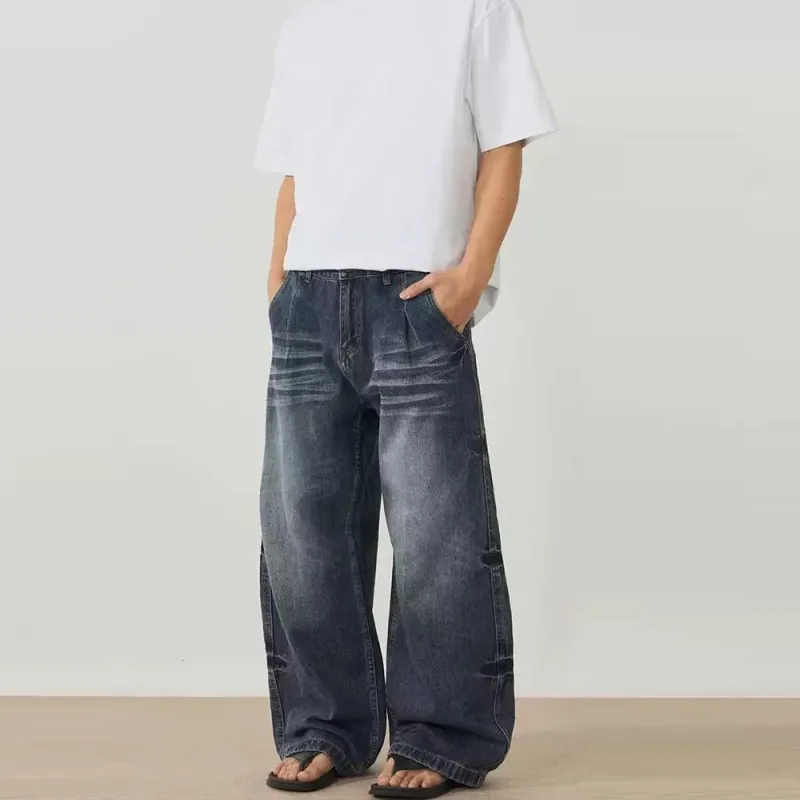 GBXM Jeans Unisex Blue Gray-3